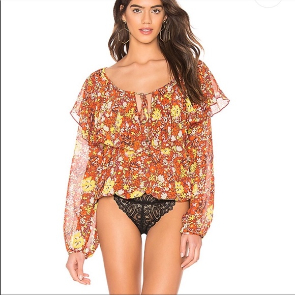 NWT Free People Say It To Me Bodysuit - Picture 2 of 10